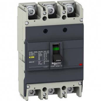 Автоматический выключатель 3P SCHNEIDER ELECTRIC EASYPACT EZC250N 25KA/400В 125 A