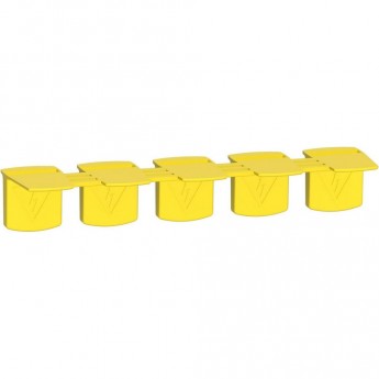 Колпачки изолирующие для гребенчатых шинок (A9X) (20ШТ) Колпачки изолирующие для гребенчатых шинок (A9X) (20ШТ)