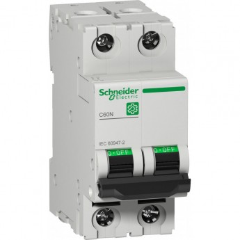 Автоматический выключатель SCHNEIDER ELECTRIC MULTI 9 C60N 2П 13A D