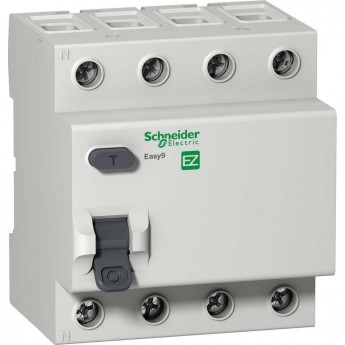 Дифференциальный выключатель (УЗО) SCHNEIDER ELECTRIC EASY 9 4П 63А 300мА AC 230В =S=