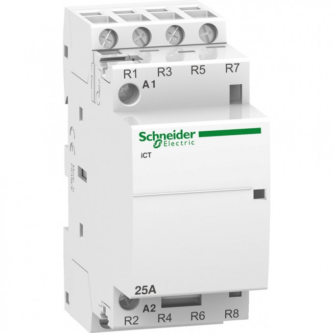 Модульный контактор SCHNEIDER ELECTRIC ACTI9 iCT25A 4НЗ 220/240В АС 50ГЦ A9C20837
