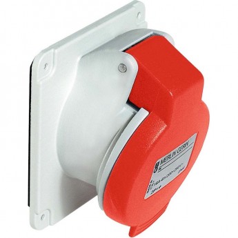 Розетка скрытой установки угловая винтовая SCHNEIDER ELECTRIC PRATIKA 32А 3P+N+E IP44 380В