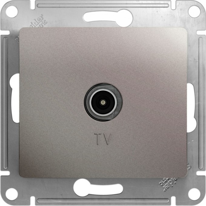 TV антенна коннектор SCHNEIDER ELECTRIC GLOSSA, механизм, ПЛАТИНА GSL001293 TV антенна коннектор SCHNEIDER ELECTRIC GLOSSA, механизм, ПЛАТИНА GSL001293