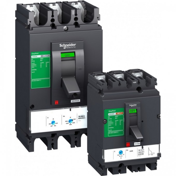 Автоматический выключатель SCHNEIDER ELECTRIC EASYPACT 3П CVS100F 36КА TM80D LV510336 Автоматический выключатель SCHNEIDER ELECTRIC EASYPACT 3П CVS100F 36КА TM80D LV510336