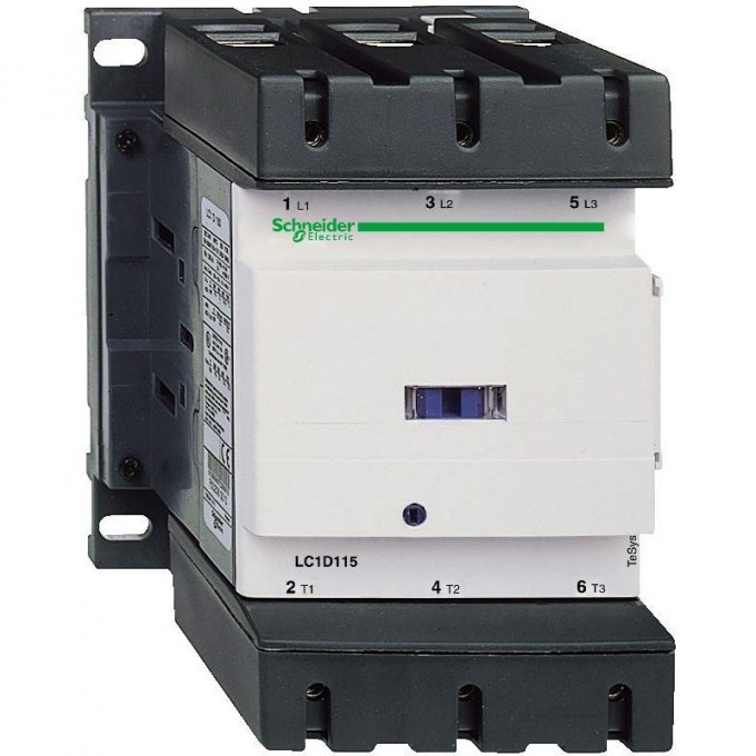 Контактор SCHNEIDER ELECTRIC TESYS D 3Р,150 A,НО+НЗ,230V 50/60 ГЦ,ЗАЖИМ ПОД ВИНТ, LC1D150P7