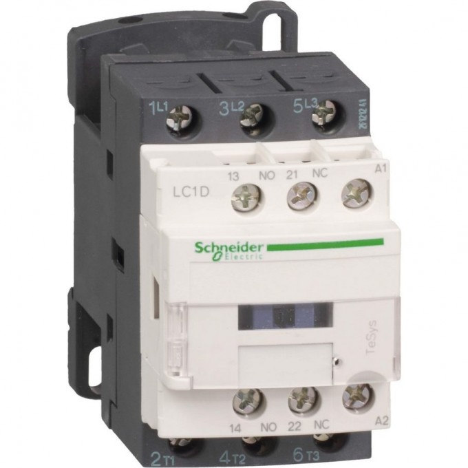 Контактор SCHNEIDER ELECTRIC TESYS D 3Р,25 A,НО+НЗ,220V 50/60 ГЦ, зажим под винт LC1D25M7 Контактор SCHNEIDER ELECTRIC TESYS D 3Р,25 A,НО+НЗ,220V 50/60 ГЦ, зажим под винт LC1D25M7
