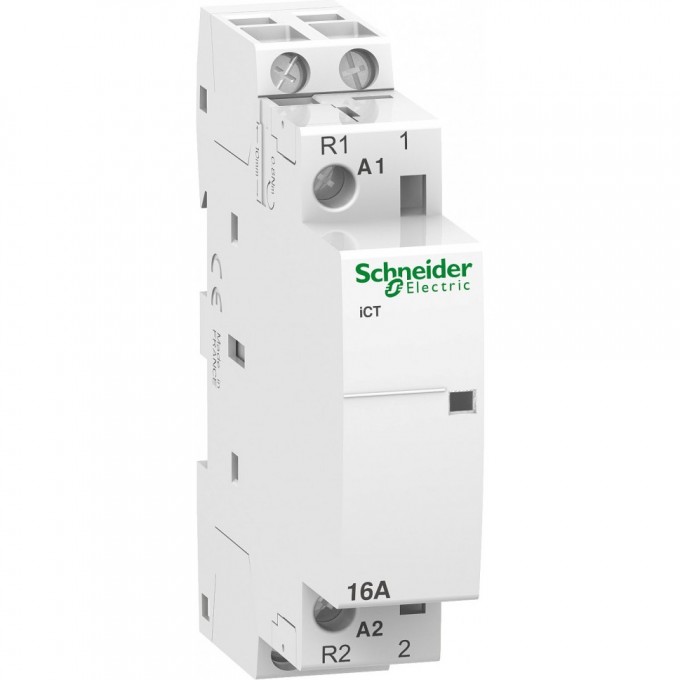 Модульный контактор SCHNEIDER ELECTRIC ACTI9 iCT16A 1НО 1НЗ 230/240В АС 50Г A9C22715
