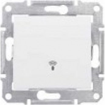 Выключатель кнопочный SCHNEIDER ELECTRIC SEDNA, с символом "звонок", сх.1, 10А, 250В, БЕЛЫЙ Выключатель кнопочный SCHNEIDER ELECTRIC SEDNA, с символом "звонок", сх.1, 10А, 250В, БЕЛЫЙ